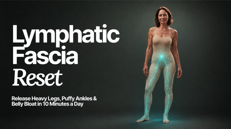 Reinicio de la fascia linfática: No estás reteniendo líquidos; tu fascia está bloqueando el drenaje.
