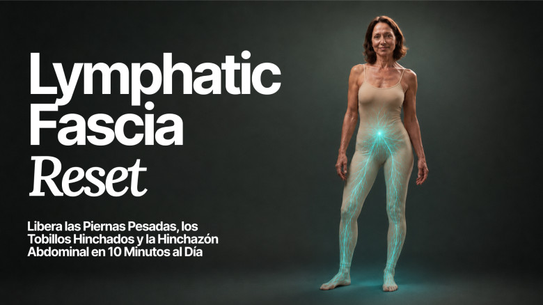 Lymphatic Fascia Reset: Libera las Piernas Pesadas, los Tobillos Hinchados y la Hinchazón Abdominal en 10 Minutos al Día