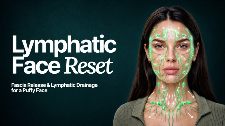 Lymphatic Face Reset: Fascia Release, Drainage & Gua Sha for a Puffy, Tired Face