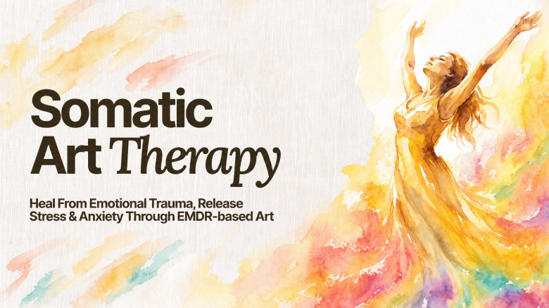 Somatic Art Therapy: Heal From Emotional Trauma, Release Stress & Anxiety Through EMDR-based Art