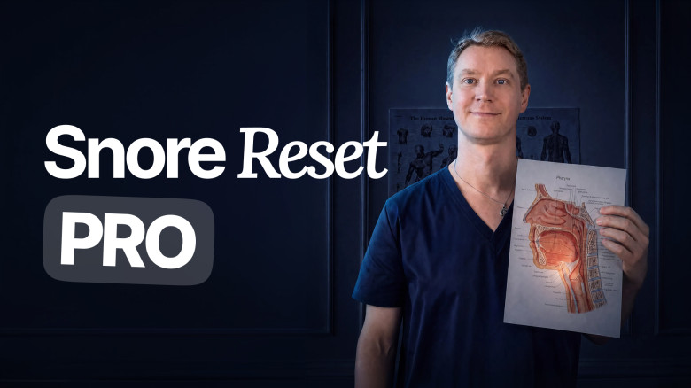Snore Reset PRO: Quieter Nights & Deeper Sleep — Airway Muscle Training at Home