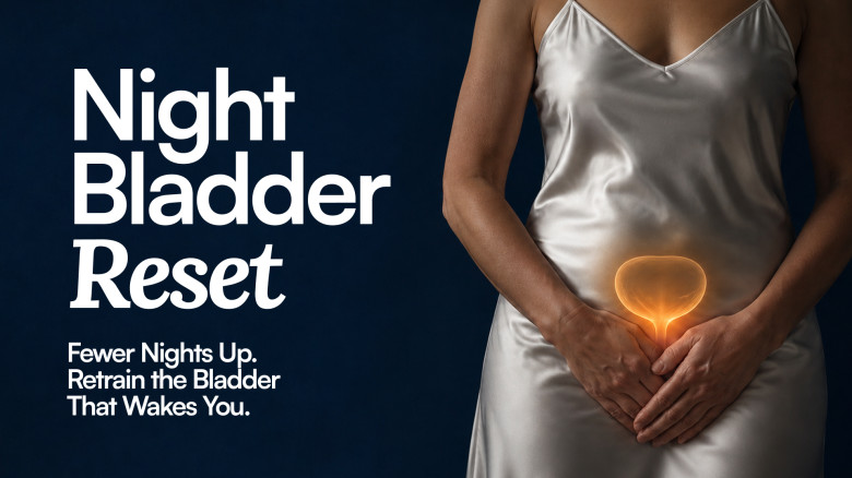 Night Bladder Reset: Fewer Nights Up, Deeper Sleep — Bladder Retraining at Home