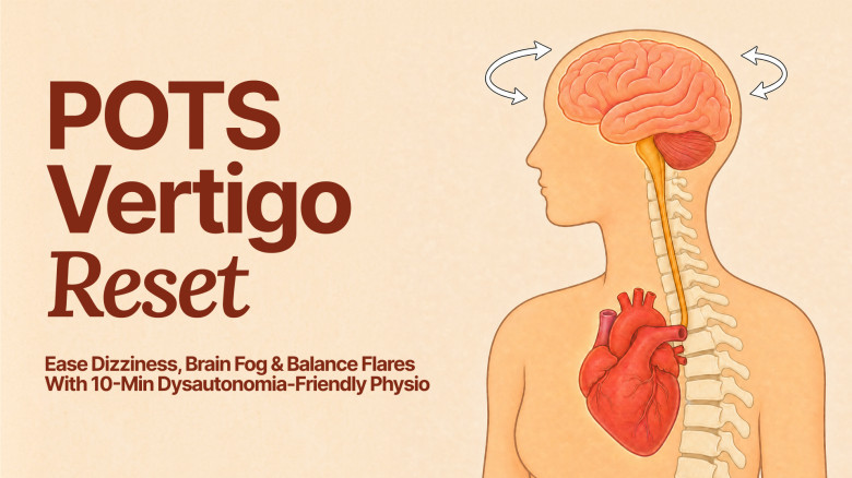 POTS Vertigo Reset: Ease Dizziness, Brain Fog & Balance Flares with 10-Min Dysautonomia-Friendly Physio