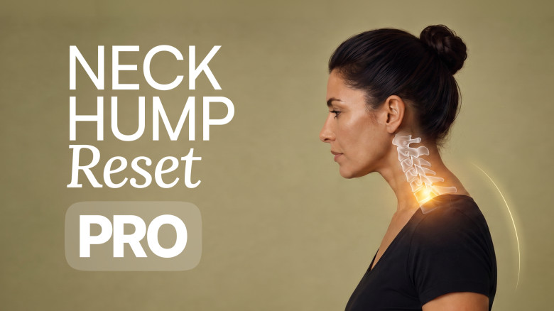 Neck Hump Reset PRO: Release the Forward Head Posture Behind the Bump — at Home, with an Osteopathic Doctor's Method