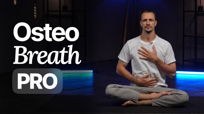 OSTEO BREATH PRO: 15-Minute Breath Reset for Shortness of Breath, Anxiety & Poor Sleep After 40