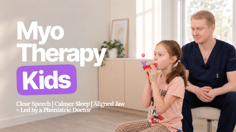 Myo Therapy Kids: Divertidos Juegos Miofuncionales para Niños a cargo de un Médico Foniatra