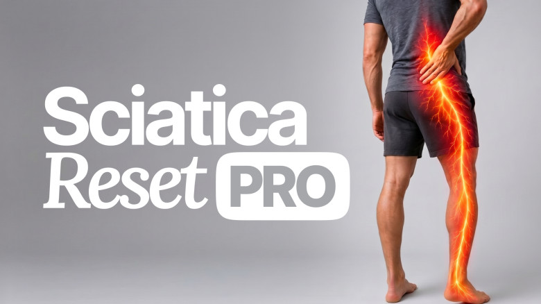 Sciatica Reset PRO: Calm Nerve Pain, Unlock Tight Hips & Move Without Fear with 10-Min Nerve-Glide Mobility After 40