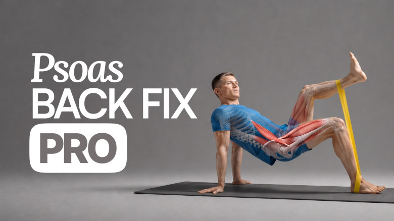 Psoas Back Fix PRO: Sciatica & Down-the-Leg Pain Relief at Home