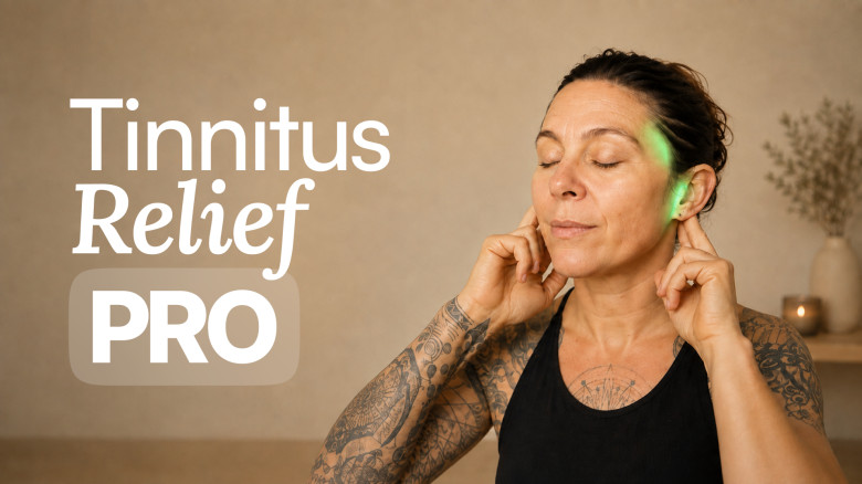 Tinnitus Relief PRO: Calm Ringing Ears, Neck Tension & Brain Fog at Home