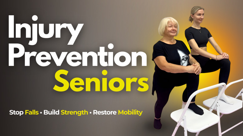 Injury Prevention for Seniors: Stop Falls, Build Strength, Restore Mobility