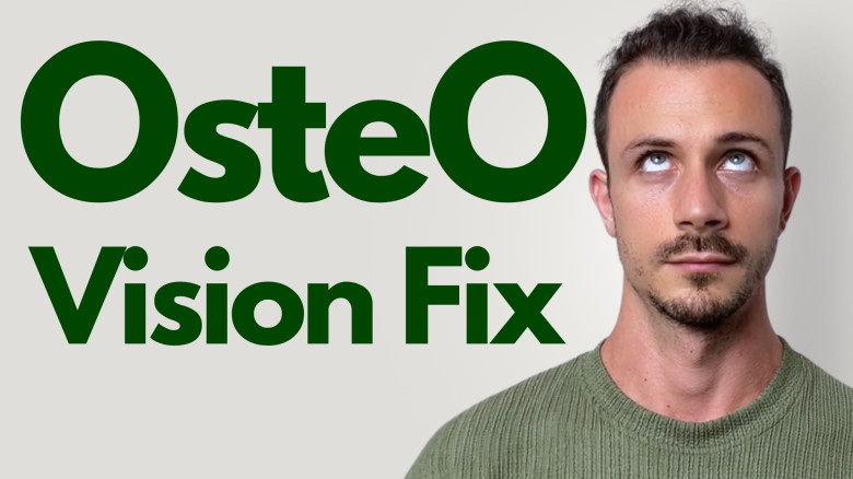Osteo Vision Fix: Stop Dryness, Head Pressure & Blurry Vision