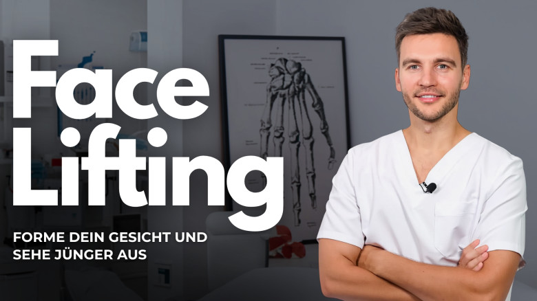 Gesichtslifting: Forme dein Gesicht und sehe jünger aus