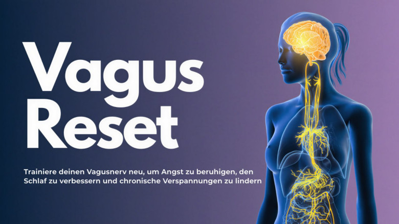 Vagus-Reset: Trainiere deinen Vagusnerv neu, um Angst zu beruhigen, den Schlaf zu verbessern und chronische Verspannungen zu lindern