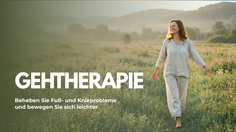 Gehtherapie: Beheben Sie Fuß- und Knieprobleme und bewegen Sie sich leichter