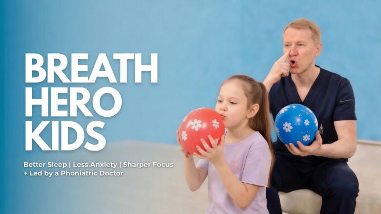 Breath Hero Kids: Fun Breathing Games for Kids by a Phoniatric Doctor