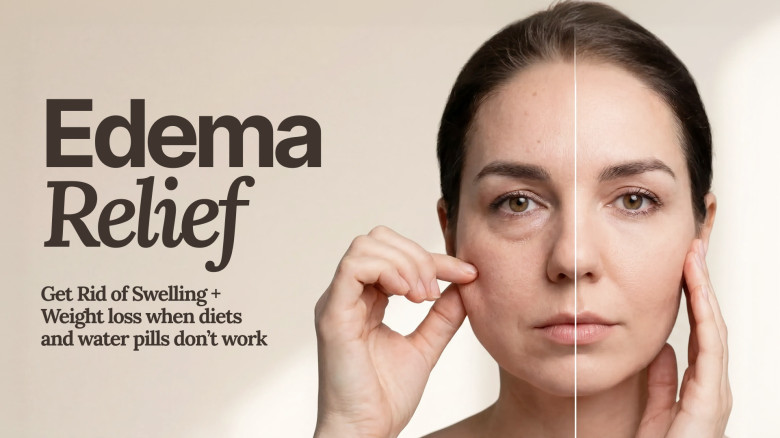 Edema Relief: Reduce Puffiness, Heavy Legs & Fluid Retention at Home