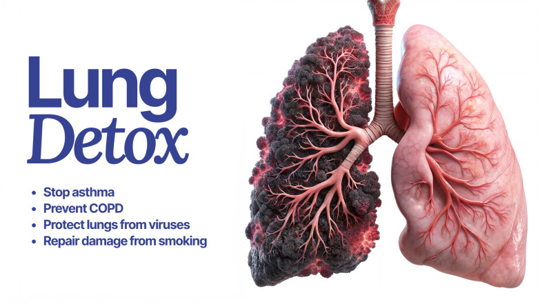 Lung Detox: Protect Your Lungs from Asthma, COPD & Post-Smoking Damage Naturally with Osteopathic Doctor