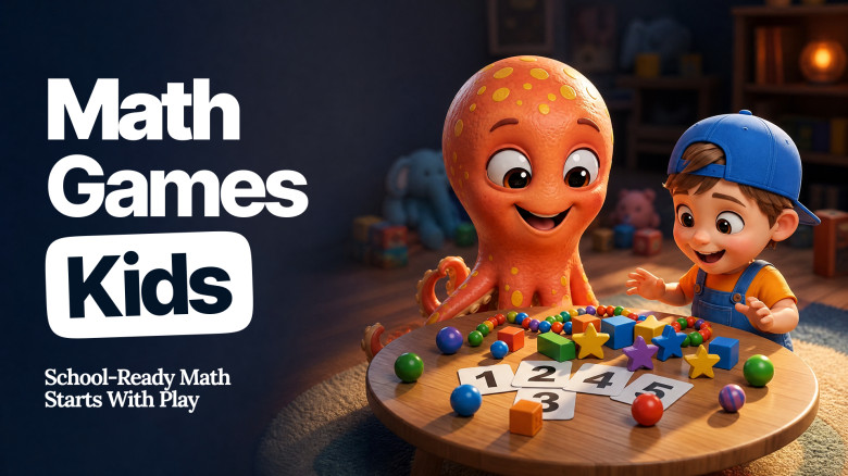 Math Games Kids: Turn Counting Into Real Math Understanding — In Just 10 Minutes a Day