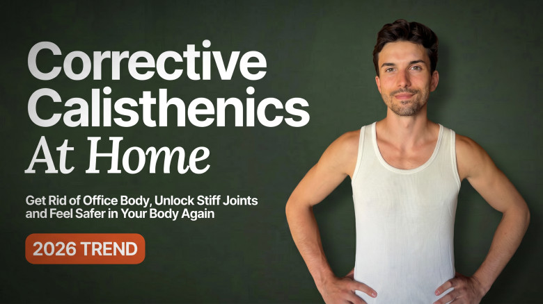 Corrective Calisthenics At Home: Get Rid of Office Body, Unlock Stiff Joints and Feel Safer in Your Body Again