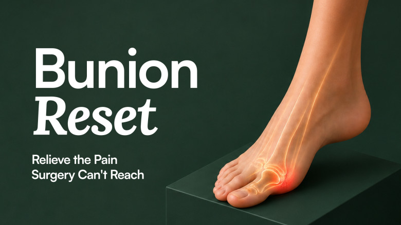 Bunion Reset: Treat the Foot Mechanics Behind the Bump — at Home, with an Osteopathic Doctor's Method