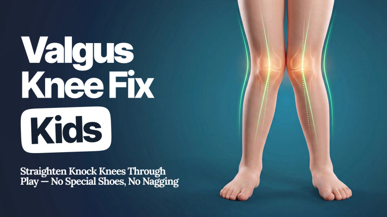Valgus Knee Fix Kids: Doctor-Designed Games That Gently Straighten Knock Knees