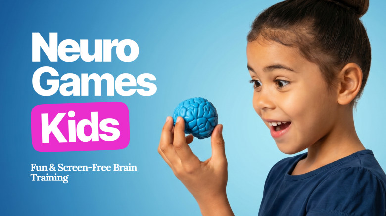 Neurospiele für Kinder: Spielerisches Gehirntraining für bessere Noten und mehr Konzentration