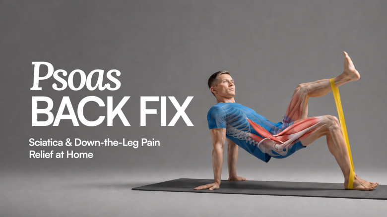Psoas Back Fix: Sciatica & Down-the-Leg Pain Relief at Home