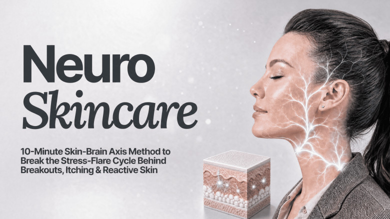 Neuro Skincare: 10-Minute Skin-Brain Axis Method to Break the Stress-Flare Cycle Behind Breakouts, Itching & Reactive Skin